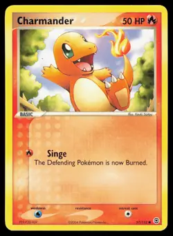Charmander 57/112 Common Pokemon FireRed & LeafGreen MP - Image 1