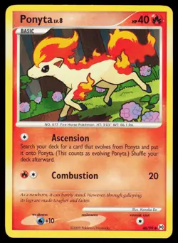 Ponyta 46/99 Uncommon Pokemon Arceus MP - Image 1