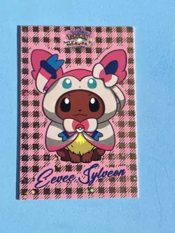 Pokemon Let's Go Eevee Database Peru Poncho Flannel Set Eeveelutions US Seller - Image 4