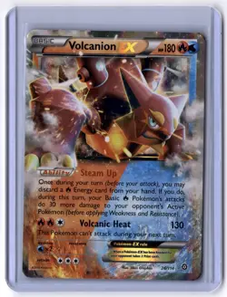 Volcanion EX 26/114 Ultra Rare Holo NM Pokemon XY - Steam Siege - Image 1
