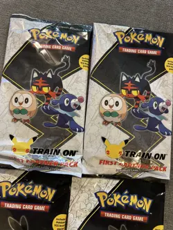 Pokemon TCG First Partner Pack (Lot Of 4) - Alola/unova - Free Shipping 820650809620 - Image 2