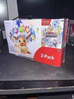 Pokemon Prismatic Evolutions ETB + Booster Bundle 2-Pack Costco Exclusive Sealed - Image 3