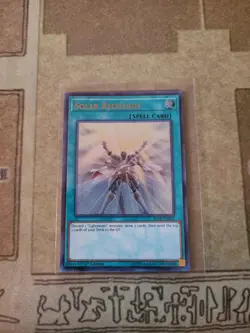 YUGIOH SOLAR RECHARGE BLLR-EN045 ULTRA 1ST EDITION NM - Image 1