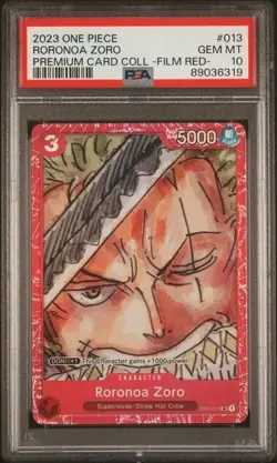 One Piece Film Red English PSA 10 Set GEM MINT (12 Card Lot Sale) - Image 3