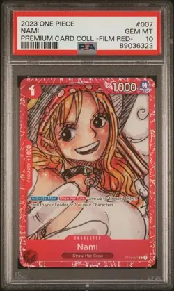 One Piece Film Red English PSA 10 Set GEM MINT (12 Card Lot Sale) - Image 4