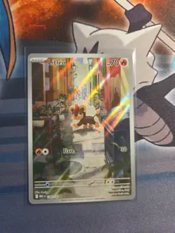 Litleo 139/132 Illustration Rare Pokemon Card Mega Evolutions - English TCG - Image 1