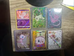 Mew Pokemon 151 Ultra Premium Collection Modern & Vintage 6 Card Lot - Image 1