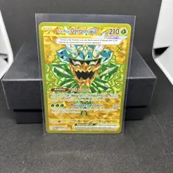 Pokemon TCG Teal Mask Ogerpon EX Holo Card 221/167 Sv06 Twilight Masquerade - Image 1