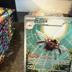 Ninjask 137/132 Illustration Rare! Mega Evolution NM English Pokemon Card - Image 2