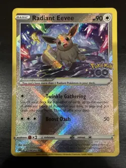 Radiant Eevee - SWSH230 Promo Holo NM Pokemon SWSH: Sword & Shield Promo Cards - Image 1