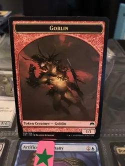 Goblin Token (6) Magic Origins ORI (BASE) LP (MTG) 1 copy - Image 1