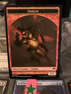Goblin Token (6) Magic Origins ORI (BASE) LP (MTG) 1 copy - Image 3