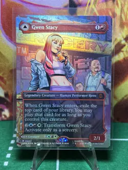 Gwen Stacy (0202) (Borderless) Marvel's Spider-Man Regular - Image 1
