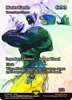 Master Xande (Venser, Shaper Savant) Foil Final Fantasy MTG NM - Image 1