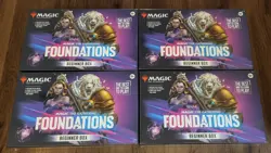 Lot of 4 - Magic: The Gathering Foundations Beginner Box - New Factory Sealed - Image 1