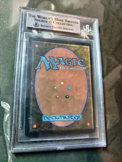 Magic The Gathering Basalt Monolith Beta BGS 8.5 MINT Uncommon 1993 MTG - Image 2