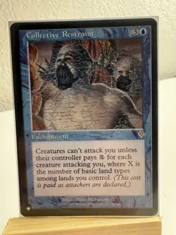 Magic The Gathering: Collective Restraint. Regular. NM. - Image 1