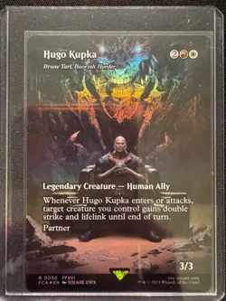 MTG: Bruse Tarl, Boorish Herder (Hugo Kupka) (Foil) - NM - FINAL FANTASY - Image 1