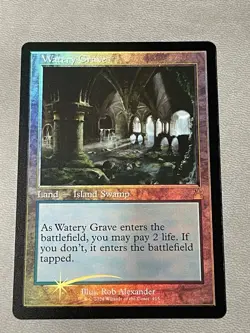 Watery Grave (Retro Frame) MTG Ravnica Remastered Foil NM - Image 1