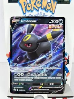 SWORD & SHIELD PROMO UMBREON V SWSH203 POKEMON PROMO NM - Image 2