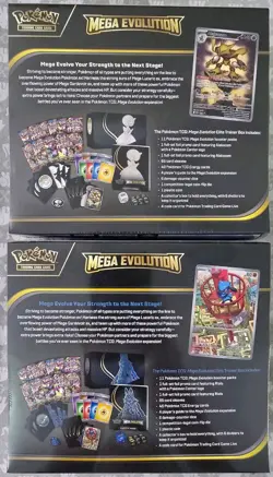 🔥 Pokemon Center Mega Evolution Gardevoir & Lucario ETB Elite Trainer Box Set🔥 - Image 5