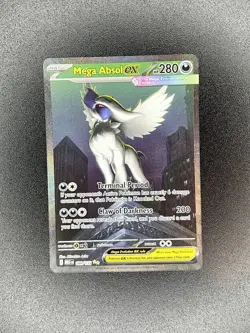 Mega Absol ex 180/132 Special Illustration Rare ME01: Mega Evolution Pokemon NM - Image 1