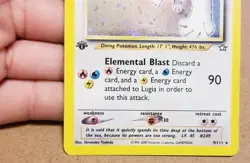 POKEMON TCG 1st EDITION LUGIA 9/111 ☆ RARE NEO GENESIS VINTAGE NEAR MINT! - Image 3