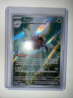 Ninjask 137/132 Pokemon Mega Evolution Holo Illustration Rare - Image 1