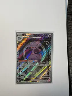 Pokemon TCG Mismagius Illustrator Rare Scarlet & Violet Paldea Evolved 212/193 - Image 1