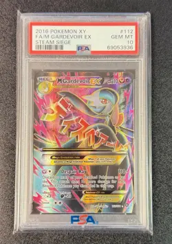 Pokemon Mega Gardevoir EX 112/114 XY Steam Siege 2016 PSA 10 GEM Mint - Image 1