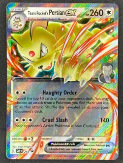 Pokemon Team Rocket's Persian ex SVP218 SVP Black Star Promos NM - Image 1