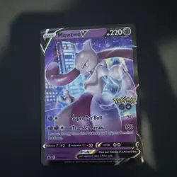 Mewtwo V SWSH223 Pokemon TCG: Sword & Shield - Holo Promo - Black Star Promo - Image 1