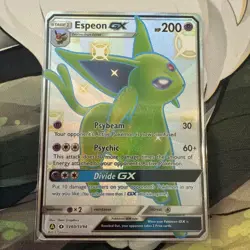 Pokemon TCG Espeon GX Shiny Vault Full Art Hidden Fates SV60/SV94 NM - Image 1