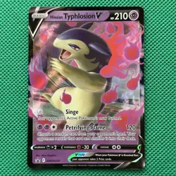 Hisuian Typhlosion V 2022 Black Star Promo Ultra Rare Holo Pokemon TCG SWSH237 - Image 1