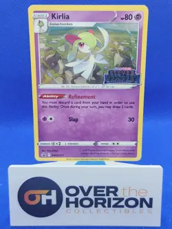 Pokemon Kirlia SWSH271 Silver Tempest Prerelease Holo Black Star Promo NM - Image 1