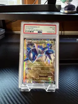 2015 Pokemon XY Latinos EX Black Star Promos #XY72 PSA NM 7 - Image 1