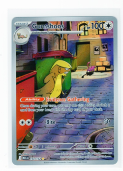 Pokemon TCG Gumshoos 153/132 Mega Evolution Illustration Rare NM - Image 1