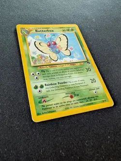Butterfree Southern Islands 9/18 Non-Holo rare HP Pokemon - Image 2