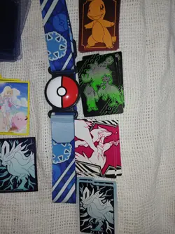 collection of Pokemon Trading Card Game (TCG) merchandise Sleeves And Belt - Image 4