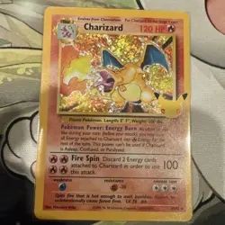 Charizard Celebrations Classic 4/102 Holo Base Set Pokemon Card 2021 NM - Image 1