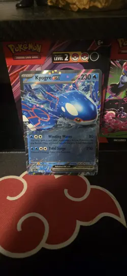 Pokemon Kyogre EX 178 Holo Black Star Promo Card Azure Legends Tin - Image 1