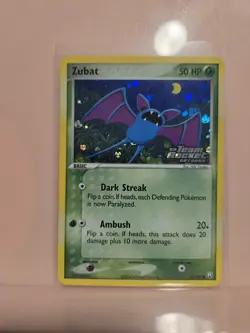 Pokemon Card - Zubat Team Rocket Returns 82/109 Reverse Holo Stamped - Image 1