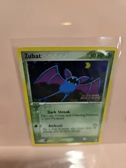 Pokemon Card - Zubat Team Rocket Returns 82/109 Reverse Holo Stamped - Image 4