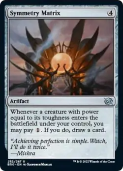 Symmetry Matrix - Near Mint MTG The Brothers' War - Image 1