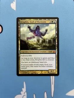 Kruphix, God of Horizons MTG Journey Into Nyx Magic The Gathering TCG 2014 - Image 1