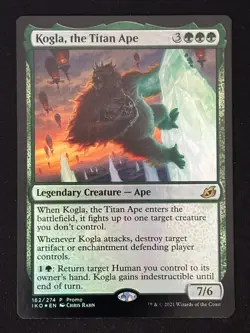 1x MTG Kogla, the Titan Ape (Foil) - Media Promos (MEDIA) (IKO) #162 - Magic - Image 1