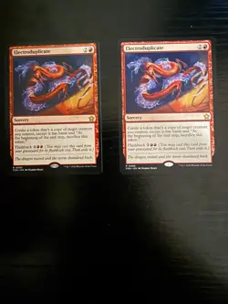 x2 Electroduplicate Foundations NM MTG - Image 1