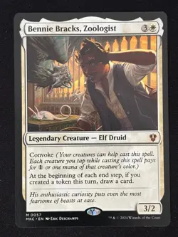 1x MTG Bennie Bracks, Zoologist - Commander: Murders at Karlov Manor (MKC) #57 - Image 1