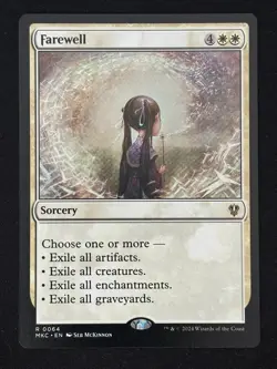 1x MTG Farewell - Commander: Murders at Karlov Manor (MKC) #64 - Magic - Image 1