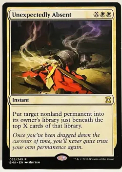 Unexpectedly Absent -#33-MTG-Eternal Masters-Regular-LP - Image 1